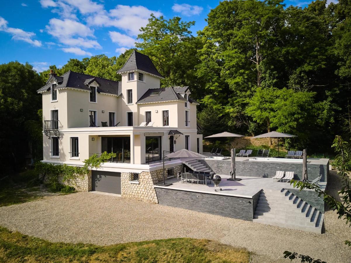 La Villa Aubin Belle Demeure Avec Vue Sur Paris Монморанси Экстерьер фото